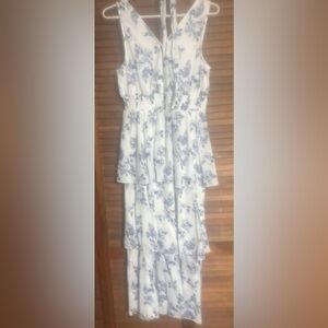 J Gee flowery tiered dress